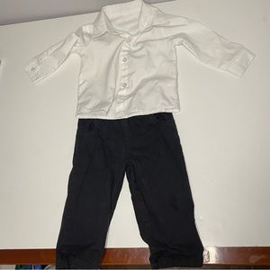Toddler Boy Dress Shirt and Pants Size 2T